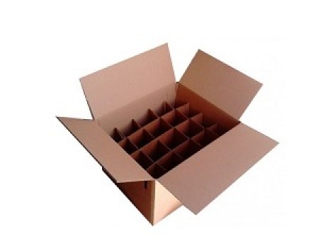 Χαρτοκιβώτιο για ποτήρια 20 θέσεων